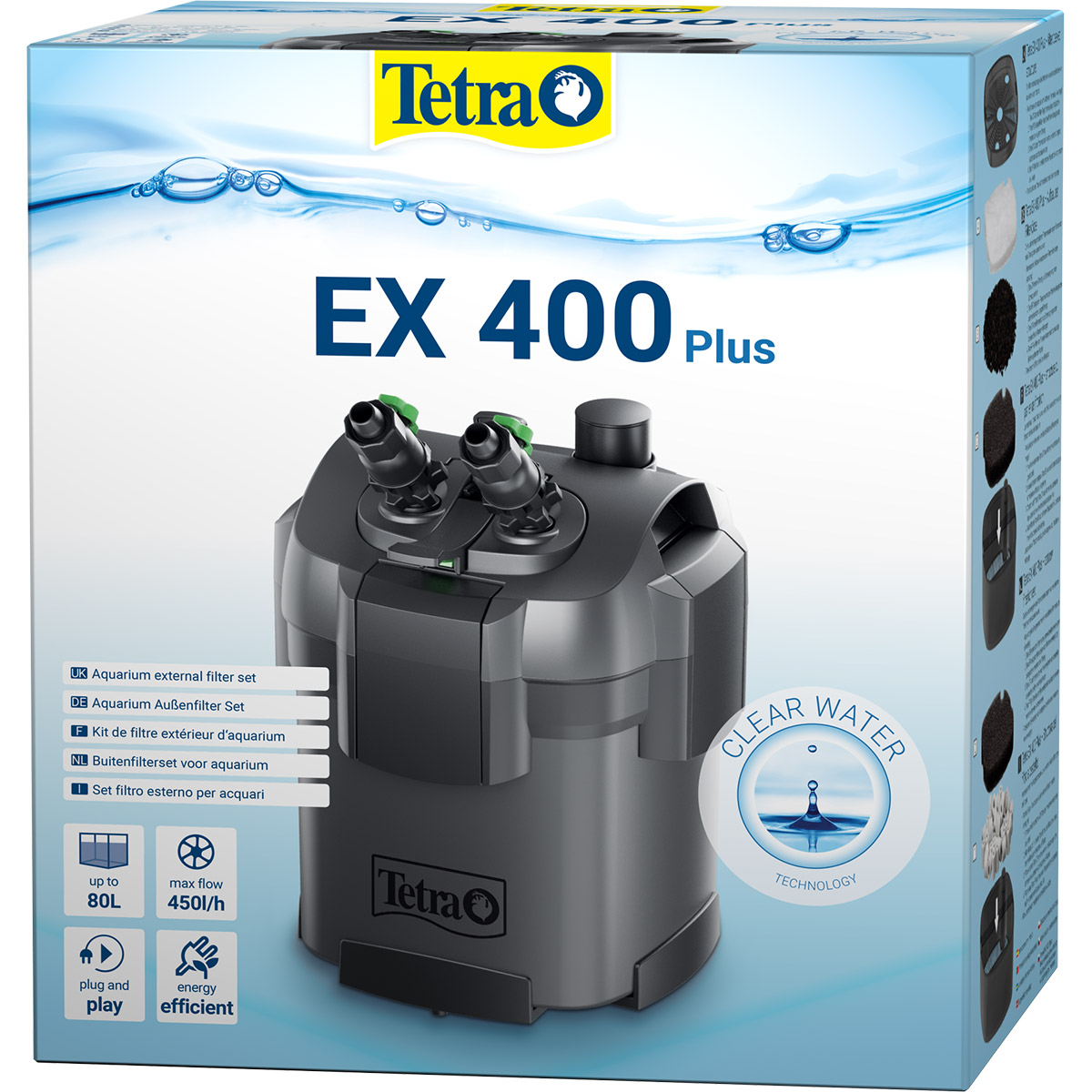 Tetra Außenfilter EX 400 Plus Komplettset