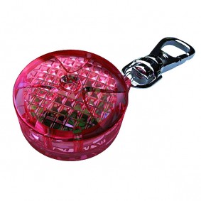 Trixie Safety Light Flasher - Sicherheitsanhänger ø 2,5cm in rot
