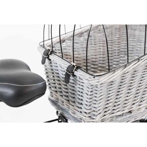 Trixie Fahrradkorb mit Gitter für Gepäckträger