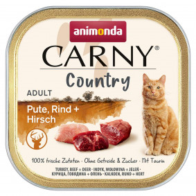 Animonda Carny Country Adult Pute, Rind + Hirsch 32x100g