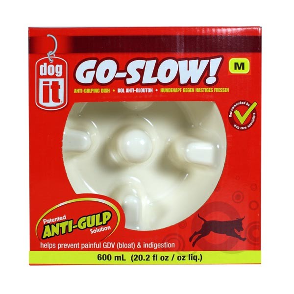 DogIt Go-Slow - Anti Schling Napf 600ml